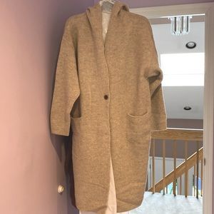 UNIGLO - long cardigan beige - size M